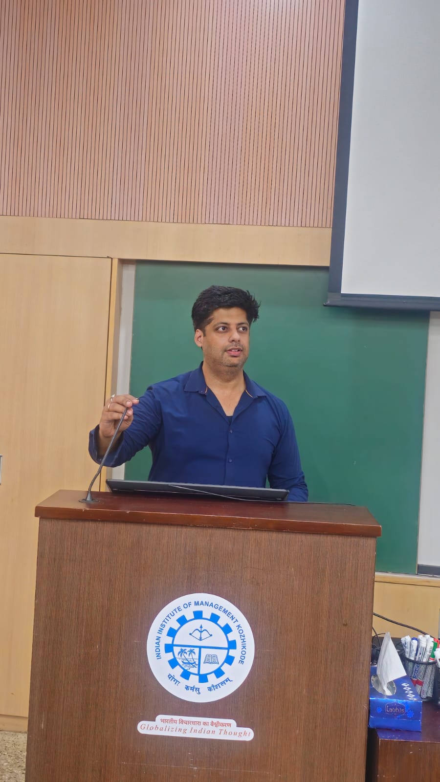 Guest lecture at IIM Kozhikode